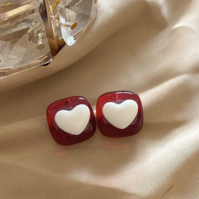 Vintage Dripping Oil Earrings