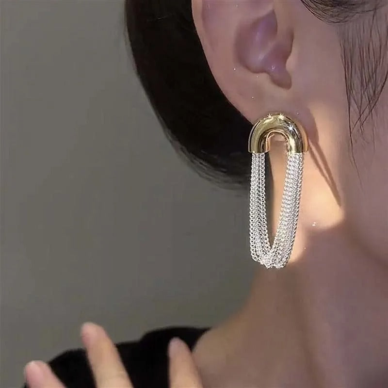 Tassel Chain Earrings