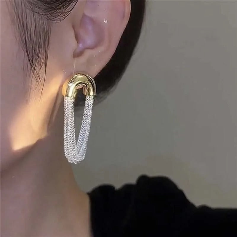 Tassel Chain Earrings
